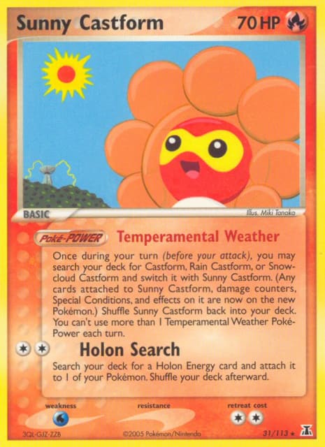 Sunny Castform (31) — Delta Species
