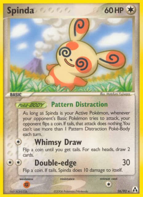 Spinda (Reverse Holofoil) (26) — Legend Maker