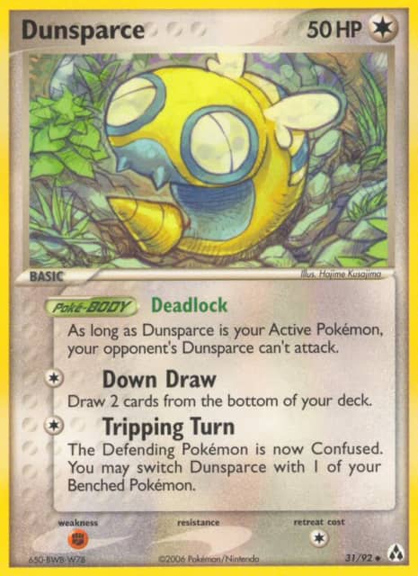 Dunsparce (Reverse Holofoil) (31) — Legend Maker