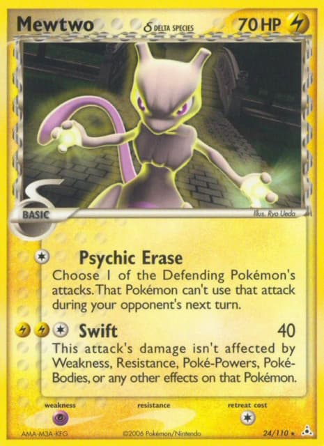 Mewtwo δ (24) — Holon Phantoms