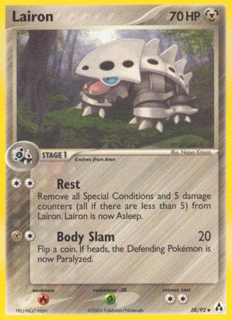 Lairon (Reverse Holofoil) (38) — Legend Maker