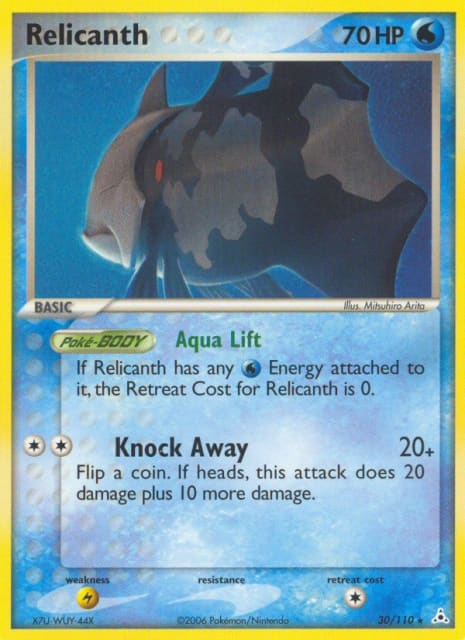 Relicanth (Reverse Holofoil) (30) — Holon Phantoms