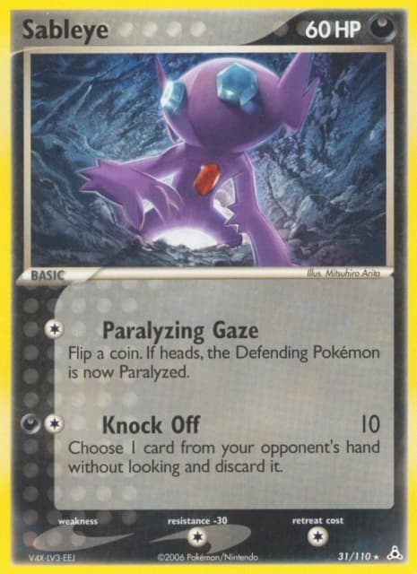 Sableye (Reverse Holofoil) (31) — Holon Phantoms