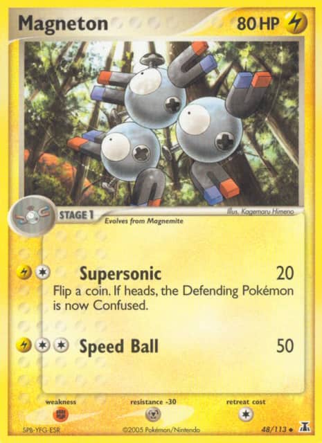 Magneton (Reverse Holofoil) (48) — Delta Species