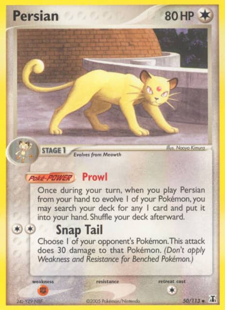 Persian (Reverse Holofoil) (50) — Delta Species