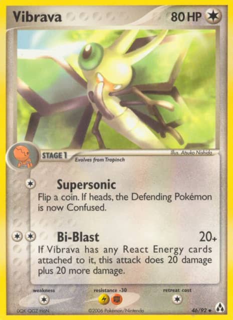 Vibrava (Reverse Holofoil) (46) — Legend Maker