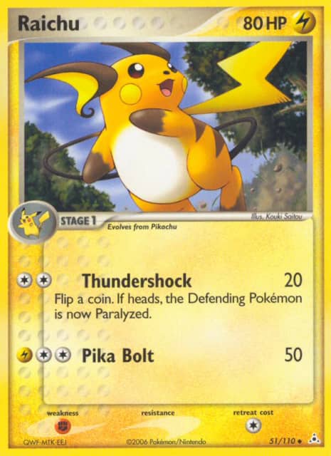 Raichu (51) — Holon Phantoms