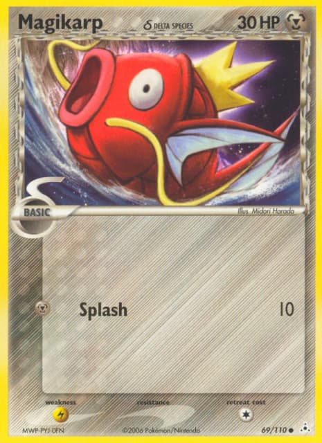 Magikarp δ (69) — Holon Phantoms
