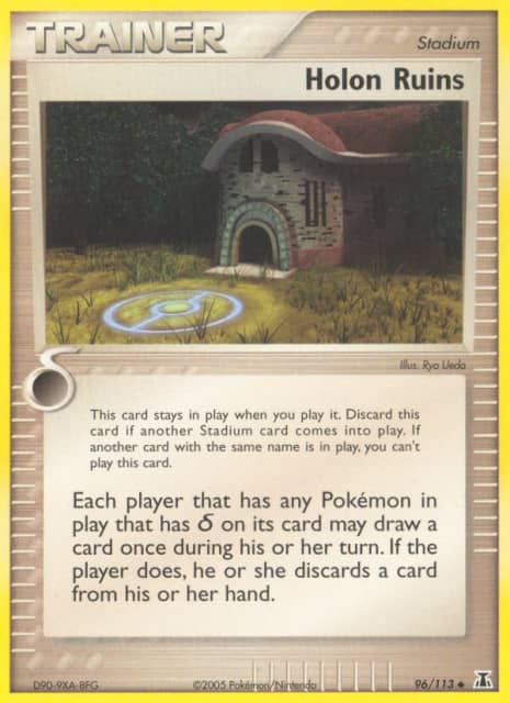 Holon Ruins (Reverse Holofoil) (96) — Delta Species