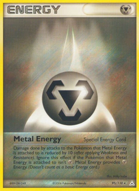 Metal Energy (Reverse Holofoil) (95) — Holon Phantoms