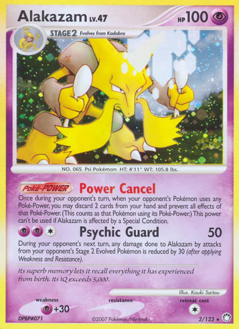 Alakazam (Holofoil) (2) — Mysterious Treasures