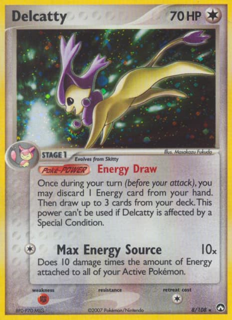 Delcatty (Reverse Holofoil) (8) — Power Keepers