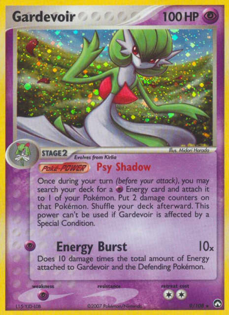 Gardevoir (Holofoil) (9) — Power Keepers