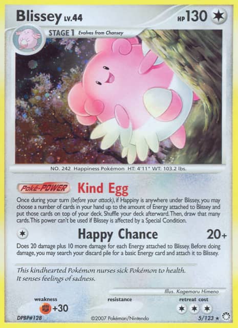 Blissey (Holofoil) (5) — Mysterious Treasures