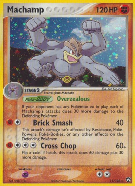 Machamp (Reverse Holofoil) (11) — Power Keepers