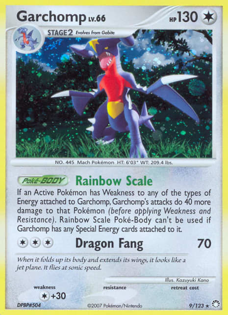 Garchomp (Holofoil) (9) — Mysterious Treasures