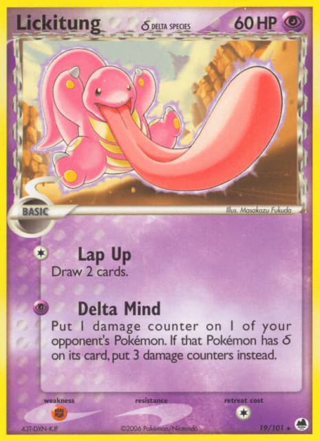 Lickitung δ (Tom Roos) (19) — Dragon Frontiers