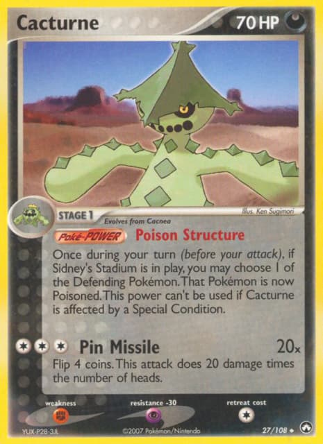 Cacturne (27) — Power Keepers