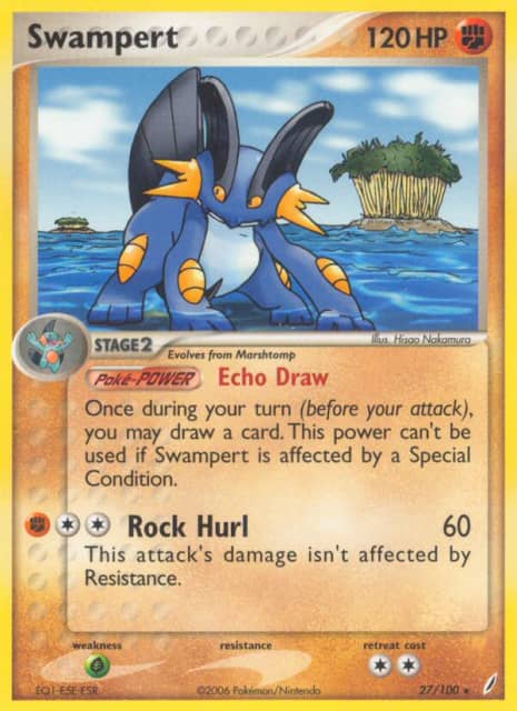 Swampert (27) — Crystal Guardians