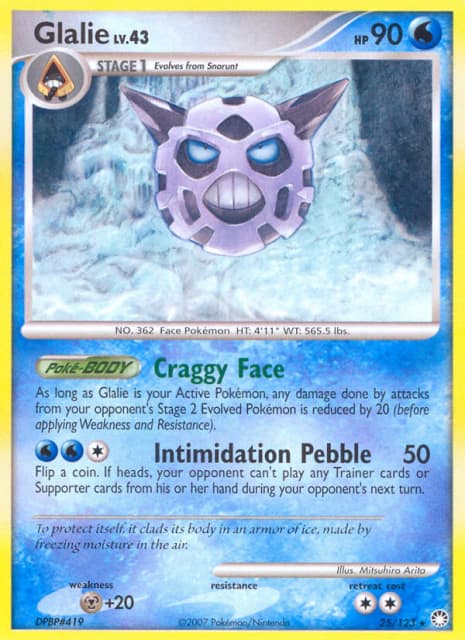 Glalie (25) — Mysterious Treasures