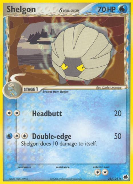 Shelgon δ (38) — Dragon Frontiers
