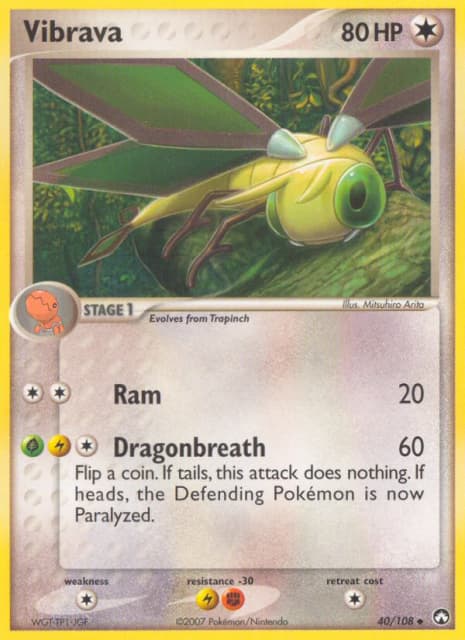 Vibrava (Reverse Holofoil) (40) — Power Keepers