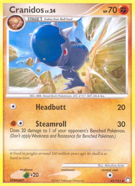 Cranidos (43) — Mysterious Treasures