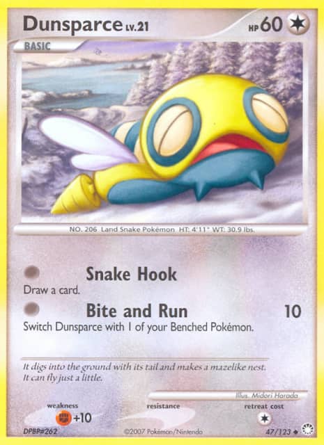Dunsparce (47) — Mysterious Treasures