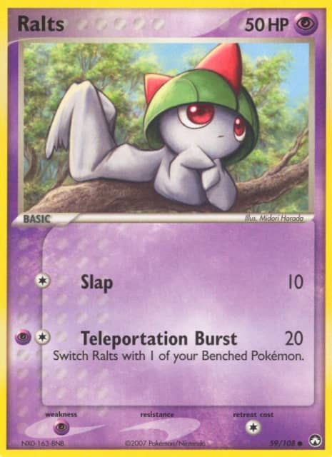 Ralts (Reverse Holofoil) (59) — Power Keepers
