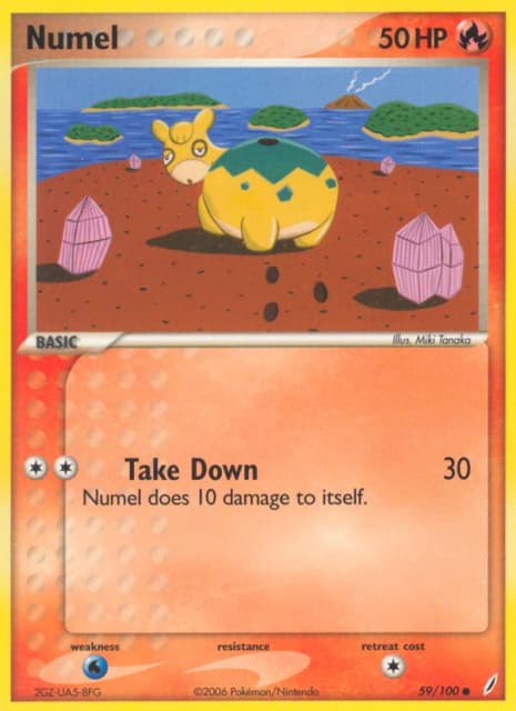 Numel (Reverse Holofoil) (59) — Crystal Guardians