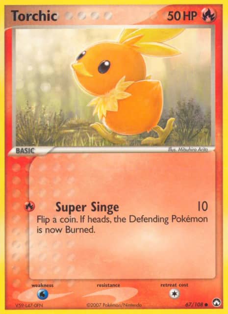 Torchic (Reverse Holofoil) (67) — Power Keepers