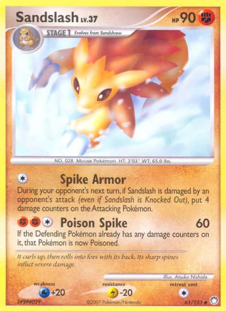 Sandslash (61) — Mysterious Treasures