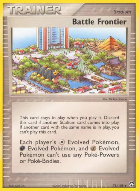 Battle Frontier (Reverse Holofoil) (71) — Power Keepers