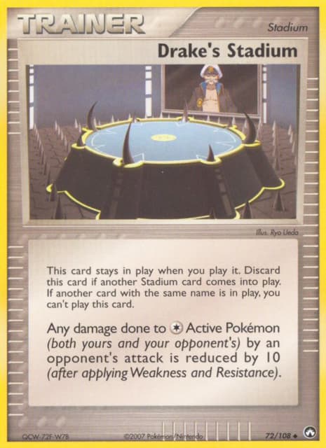 Drake's Stadium (Reverse Holofoil) (72) — Power Keepers