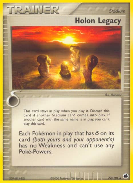 Holon Legacy (Reverse Holofoil) (74) — Dragon Frontiers
