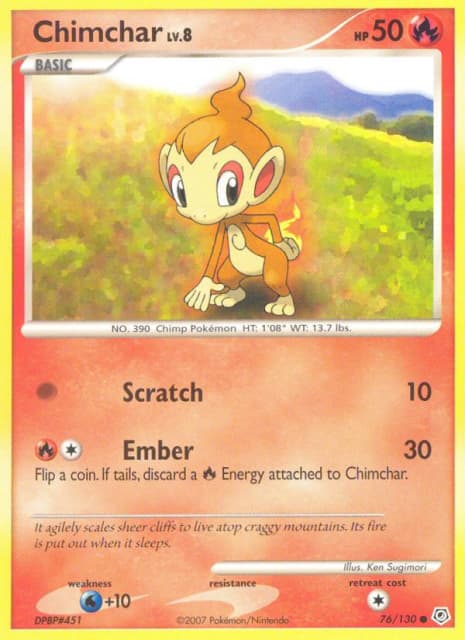 Chimchar (76) — Diamond & Pearl