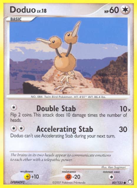 Doduo (80) — Mysterious Treasures