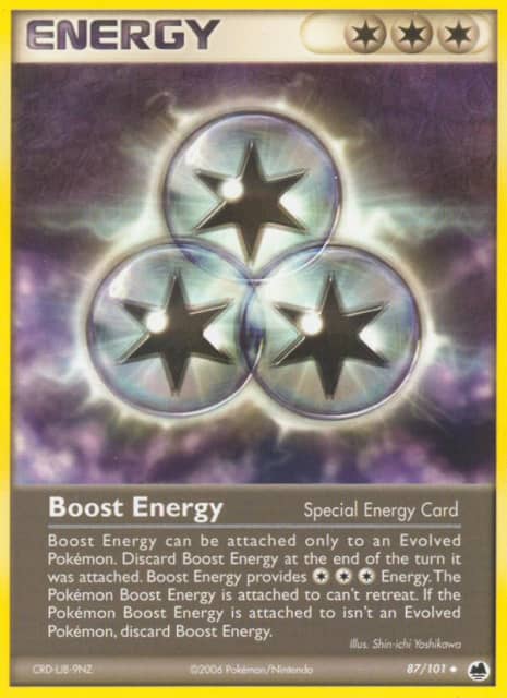 Boost Energy (Reverse Holofoil) (87) — Dragon Frontiers