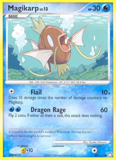 Magikarp (Reverse Holofoil) (89) — Mysterious Treasures