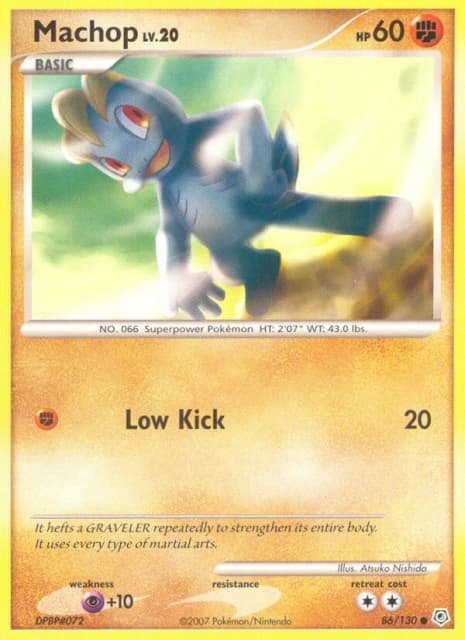 Machop (Michael Pramawat) (86) — Diamond & Pearl