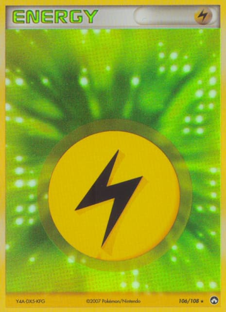 Lightning Energy (Holofoil) (106) — Power Keepers