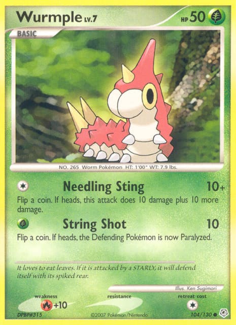 Wurmple (104) — Diamond & Pearl