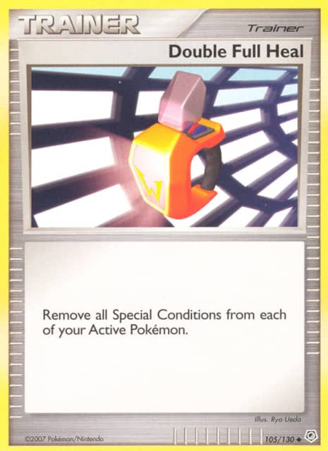 Double Full Heal (Reverse Holofoil) (105) — Diamond & Pearl