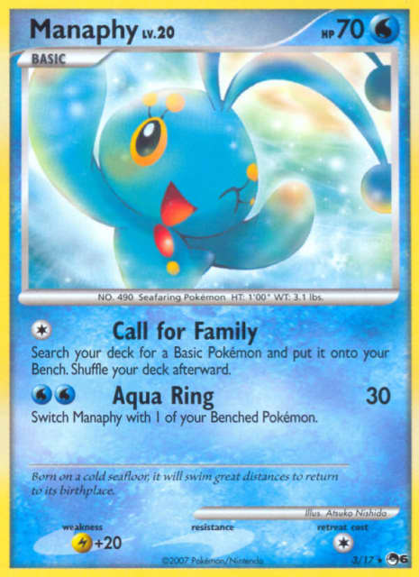 Manaphy (3) — POP Series 6