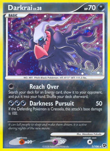Darkrai (Holofoil) (3) — Great Encounters