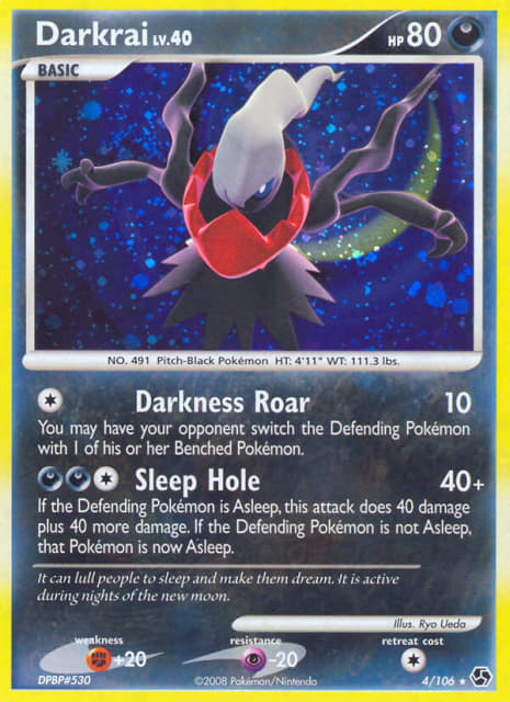 Darkrai (Reverse Holofoil) (4) — Great Encounters