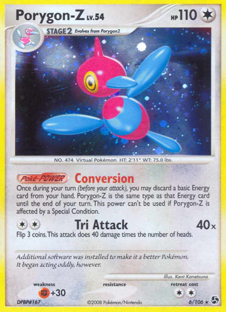 Porygon-Z (Holofoil) (6) — Great Encounters