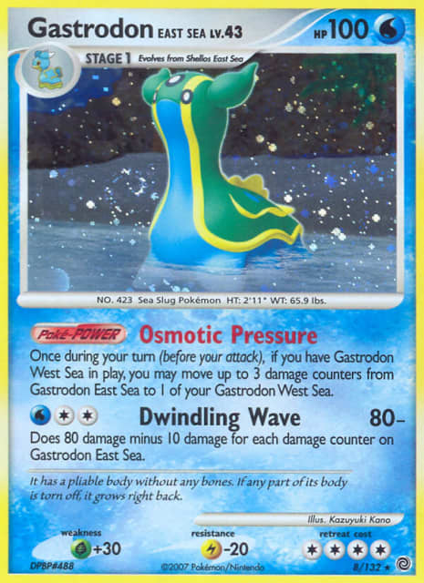 Gastrodon East Sea (Holofoil) (8) — Secret Wonders
