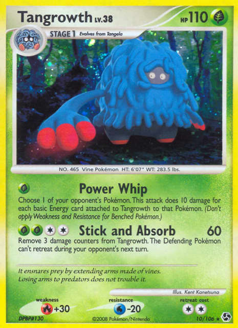 Tangrowth (Reverse Holofoil) (10) — Great Encounters