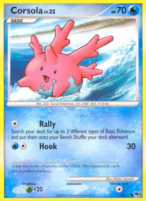 Corsola (13) — POP Series 7
